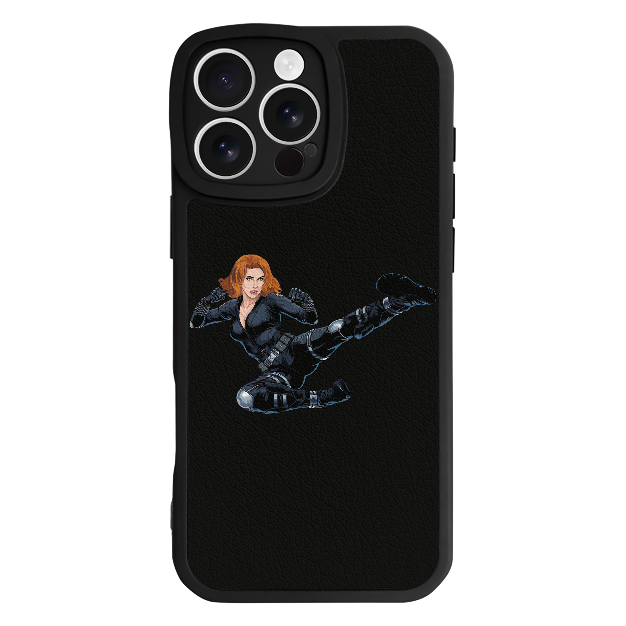 （画像用） アベンジャーズ The Avengers 【iPhone 16シリーズ対応】シリコンスマホケース（レザー調） 材質：シリコン